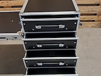 2x flightcase met 5 lades en tafel, power dynamics, pd-fa6 - afbeelding 11 van  14