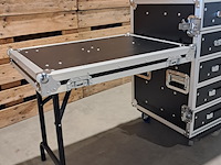 2x flightcase met 5 lades en tafel, power dynamics, pd-fa6 - afbeelding 13 van  14
