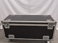 2x flightcase, zwart - afbeelding 2 van  7