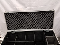 2x flightcase, zwart - afbeelding 6 van  7