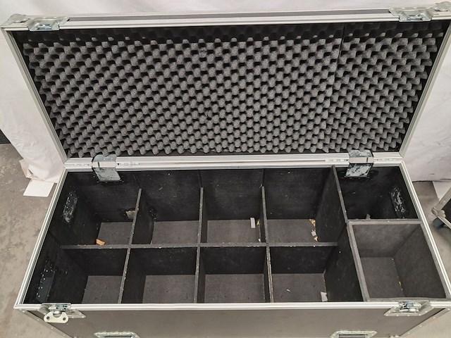 2x flightcase, zwart - afbeelding 7 van  7