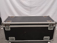 2x flightcase, zwart - afbeelding 2 van  7