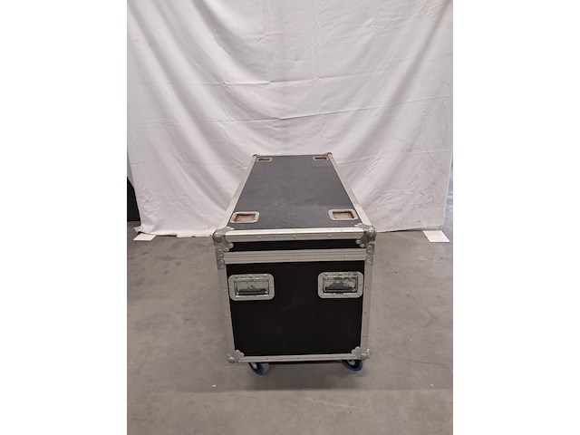 2x flightcase, zwart - afbeelding 3 van  7