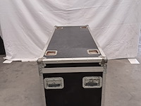 2x flightcase, zwart - afbeelding 3 van  7