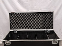 2x flightcase, zwart - afbeelding 4 van  7