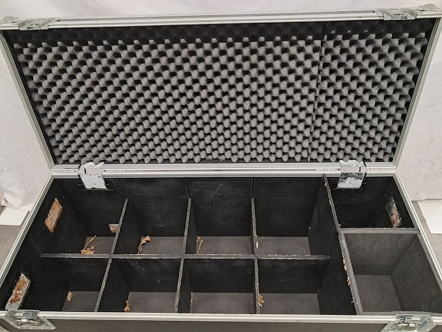 2x flightcase, zwart - afbeelding 7 van  7