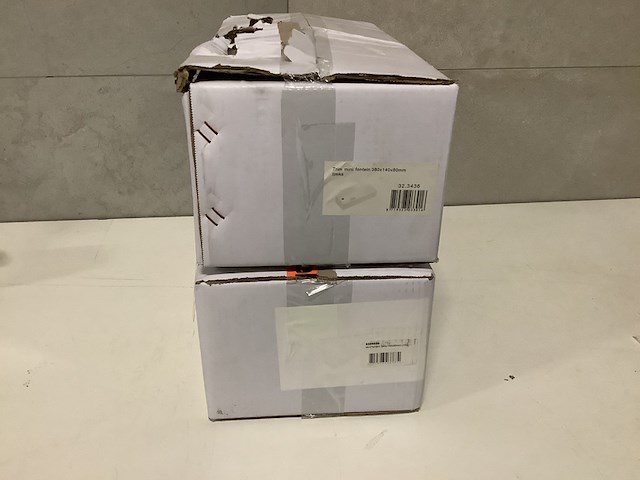 2x fontein mini verschillende maten wb, wit - afbeelding 1 van  3