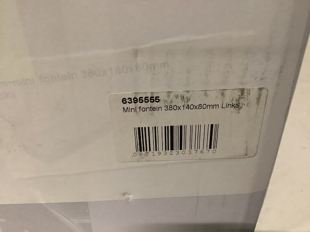 2x fontein mini verschillende maten wb, wit - afbeelding 2 van  3