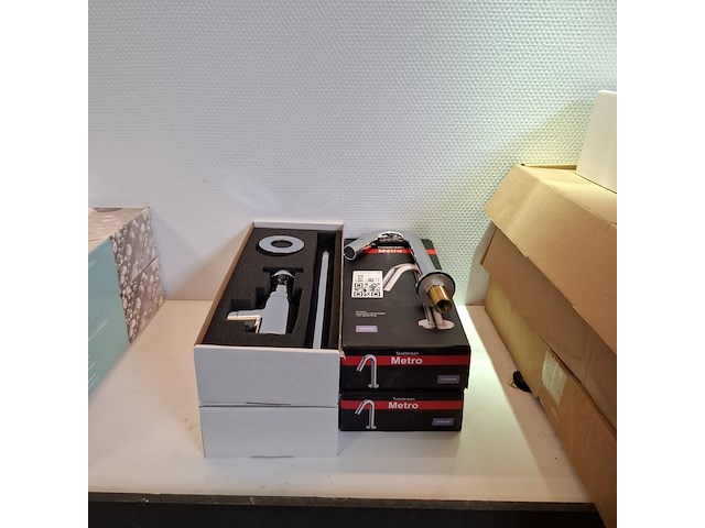 2x fonteinkraan + designsifon - afbeelding 1 van  6