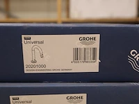 2x fonteinkraan grohe, universal, chroom - afbeelding 2 van  6