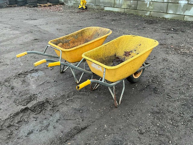 2x fort bak kruiwagen - afbeelding 9 van  13