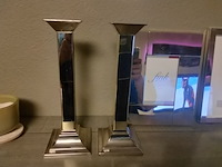 2x fotolijst en 2x kandelaar, fink silber - afbeelding 2 van  5