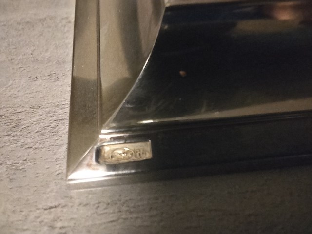 2x fotolijst en 2x kandelaar, fink silber - afbeelding 5 van  5