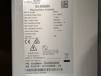 2x fotovoltaïsche omvormer, solaredge, se5000h en se4000h - afbeelding 6 van  6