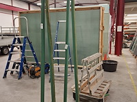 2x frame/rek met platenwagen - afbeelding 2 van  5