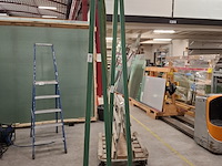 2x frame/rek met platenwagen - afbeelding 3 van  5