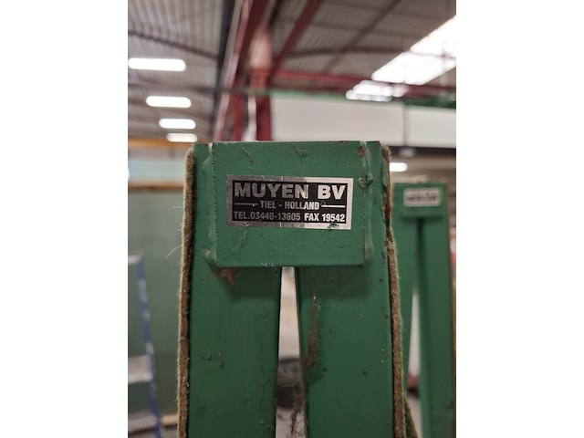 2x frame/rek met platenwagen - afbeelding 4 van  5