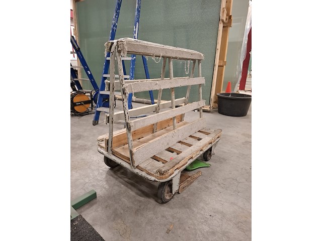 2x frame/rek met platenwagen - afbeelding 5 van  5