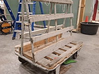 2x frame/rek met platenwagen - afbeelding 5 van  5