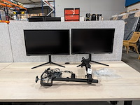2x gaming monitor, lc-power, lc-m27-qhd-165, zwart, 2024 - afbeelding 1 van  10