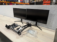 2x gaming monitor, lc-power, lc-m27-qhd-165, zwart, 2024 - afbeelding 3 van  10