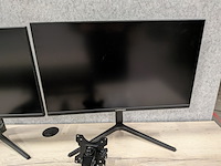 2x gaming monitor, lc-power, lc-m27-qhd-165, zwart, 2024 - afbeelding 4 van  10