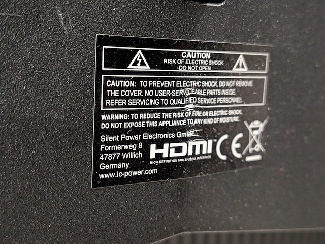 2x gaming monitor, lc-power, lc-m27-qhd-165, zwart, 2024 - afbeelding 7 van  10