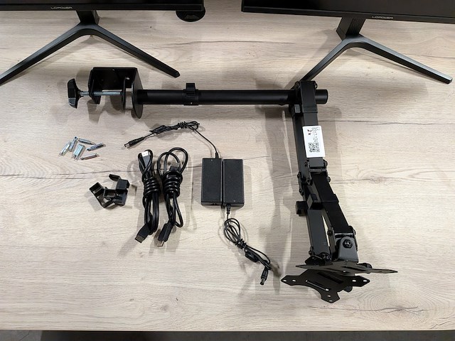 2x gaming monitor, lc-power, lc-m27-qhd-165, zwart - afbeelding 12 van  12