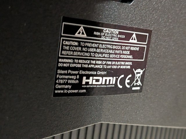 2x gaming monitor, lc-power, lc-m27-qhd-165, zwart - afbeelding 11 van  13