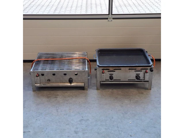 2x gas barbecue, hendi, o.a. grill-master maxi - afbeelding 1 van  8