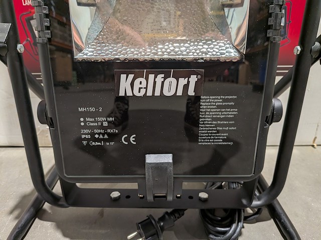 2x gasontladingsbouwlamp, kelfort, mh150 - 2 - afbeelding 4 van  7