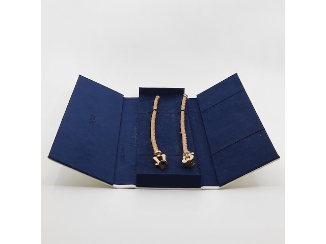 2x geelgouden armband, 18 karaats, fred - afbeelding 7 van  16