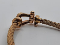 2x geelgouden armband, 18 karaats, fred - afbeelding 16 van  16