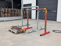 2x gegalvaniseerde hijsconstructie/portaal, bijlsma - afbeelding 6 van  13