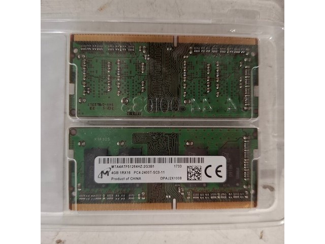 2x geheugenmodule 4gb, so dimm, 862397-855 - afbeelding 1 van  2