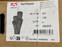 2x geïsoleerde ventilatiebuis, ubbink, aerfoam - afbeelding 2 van  3