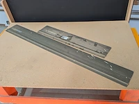 2x geleiderail festo, fs800 en fs1400