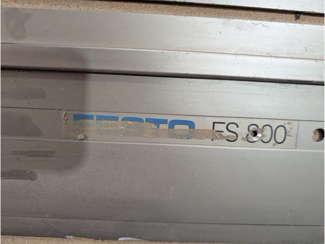 2x geleiderail festo, fs800 en fs1400 - afbeelding 3 van  4