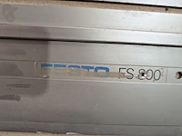 2x geleiderail festo, fs800 en fs1400 - afbeelding 3 van  4