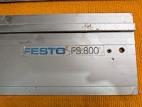 2x geleiderail festo/festool, fs1400 en fs800 - afbeelding 4 van  8