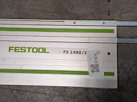 2x geleiderail festool, fs 1400/2 - afbeelding 4 van  5