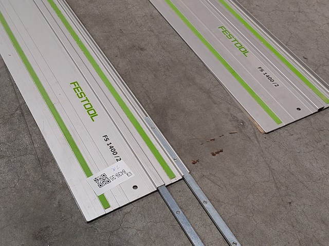 2x geleiderail festool, fs 1400/2 - afbeelding 5 van  5