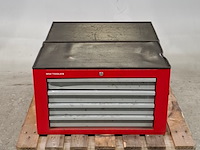 2x gereedschapskastje met inhoud, mw tools