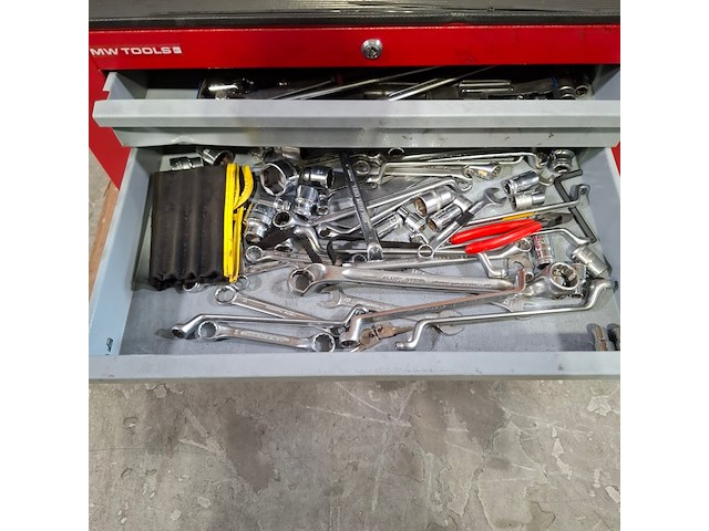 2x gereedschapskastje met inhoud, mw tools - afbeelding 6 van  11