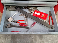 2x gereedschapskastje met inhoud, mw tools - afbeelding 7 van  11