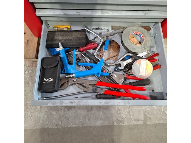 2x gereedschapskastje met inhoud, mw tools - afbeelding 8 van  11