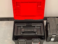 2x gereedschapskoffer, o.a. qbrick - afbeelding 8 van  9