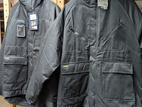 2x gevoerde winterwerkjas blaklader, zwart, mt xxl