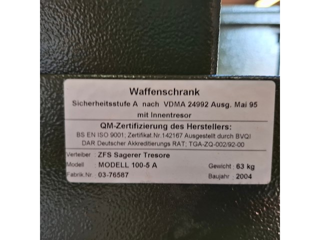 2x geweerkast - afbeelding 4 van  8