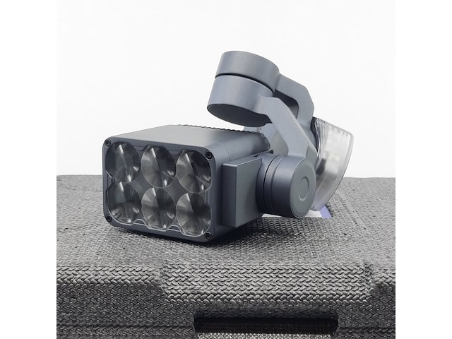 2x gimbal zoeklicht t.b.v. drone, gl60 mini - afbeelding 4 van  11